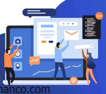 تصویری جالب از طراحی سایت خدماتی