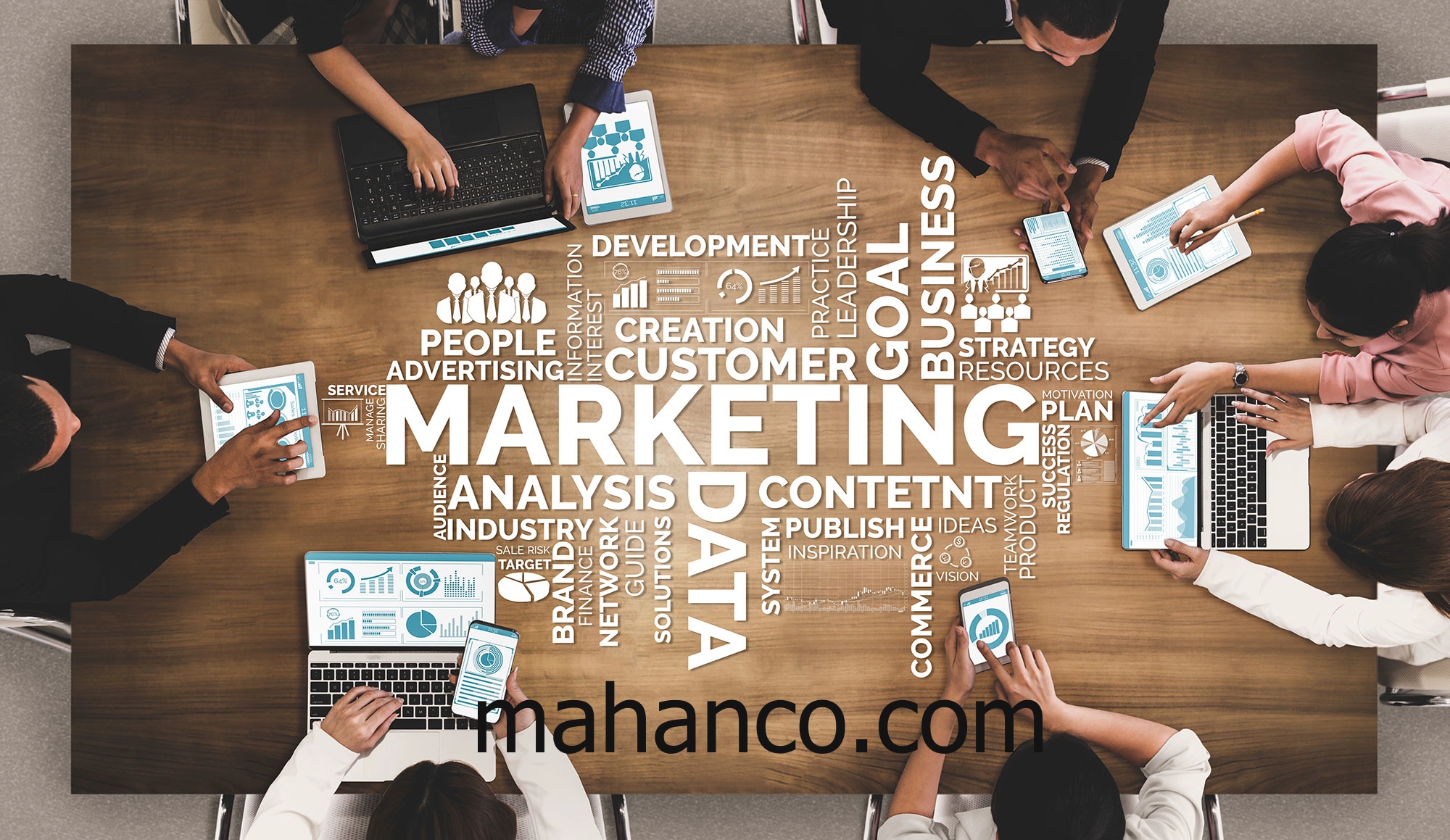 تصویری جالب از بازاریابی دیجیتال