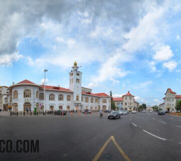 عکسی زیبا از شهرداری رشت