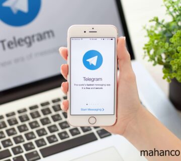 تصویری جالب از پیام رسان تلگرام