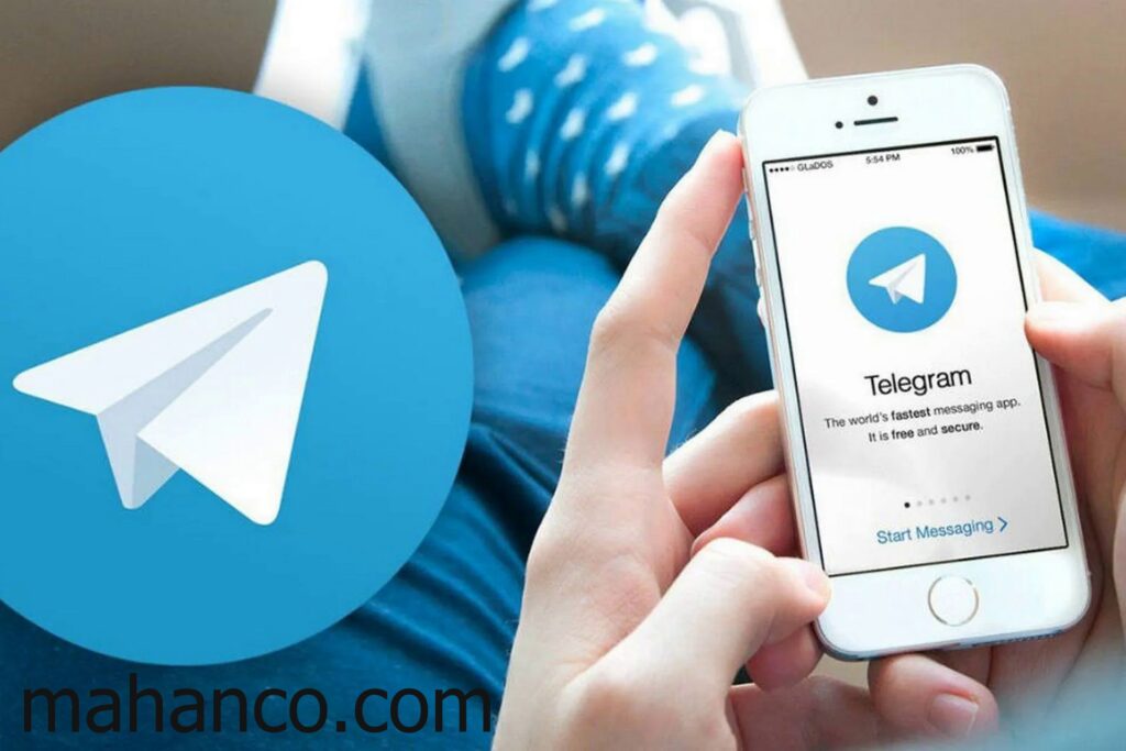 تصویری از نصب تلگرام